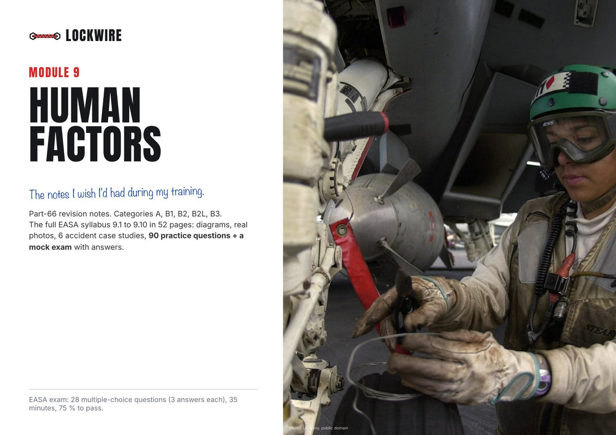 Module 9 Human Factors, 52 pages