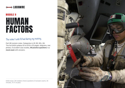 Module 9 Human Factors, 52 pages